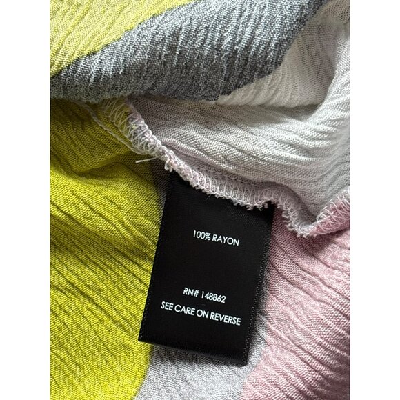 Torrid Semi Sheer Tank Top Size 2 (US 2X) Striped Multicolor Spaghetti Straps - Picture 8 of 8